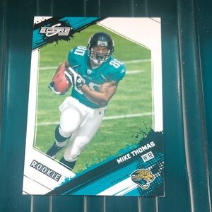Mike Thomas Rookie Trading Card - Blue and White